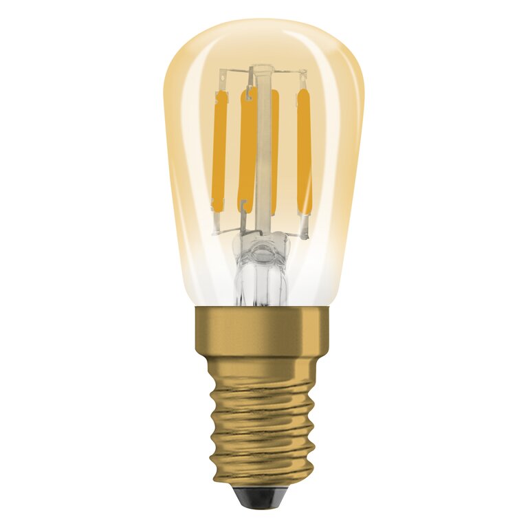 Osram / Ledvance LED Filament Vintage 1906 Special T26 klar 320° 2,8-25W/822 extra warmweiß 250lm E14 220-240V dimmbar