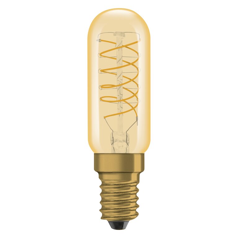 Osram / Ledvance LED Filament Spiral Vintage 1906 Special T26 klar 320° 4,8-36W/822 extra warmweiß 420lm E14 220-240V dimmbar