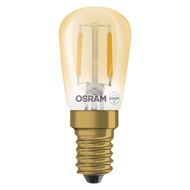 Osram / Ledvance LED Filament Vintage 1906 Special T26 klar 300° 1,6-5W/824 extra warmweiß 50lm E14 220-240V