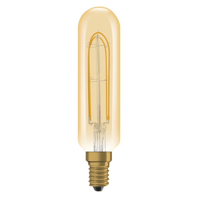 Osram / Ledvance LED Filament Vintage 1906 Special T28 klar 320° 4,8-36W/822 extra warmweiß 420lm E14 220-240V dimmbar