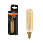 Osram / Ledvance LED Filament Vintage 1906 Special T28 klar 320° 4,8-36W/822 extra warmweiß 420lm E14 220-240V dimmbar