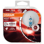 Osram HAL Night Breaker Laser H8 PKW +150% 35W 800lm PGJ19-1 12V 2er Pack