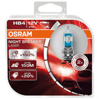 Osram HAL Night Breaker Laser HB4 PKW +150% 51W 1000lm P22d 12V 2er Pack