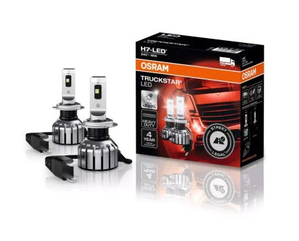 Osram LED Truckstar H7 LKW 16W 1500lm 6000k PX26d 24V 2er Pack