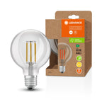 Osram / Ledvance LED Filament Superior Globe G95 klar 320° UltraEfficient 4-60W/830 warmweiß 840lm E27 220-240V