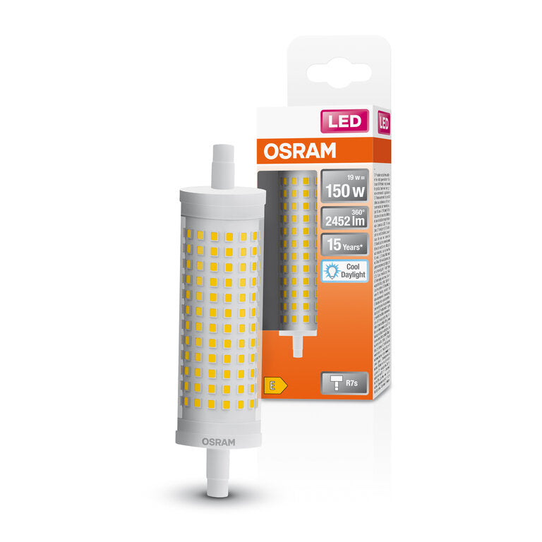 Osram / Ledvance LED Line klar 300° 19-150W/865 tageslichtweiß 2452lm R7s 220-240V 118mm