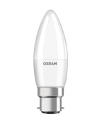 Osram / Ledvance LED Base Kerze B matt 220° 4,9-40W/827 warmweiß 470lm B22d 220-240V 3er Pack
