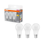 Osram / Ledvance LED Base Classic A matt 180° 8-60W/827 warmweiß 806lm B22d 220-240V 3er Pack