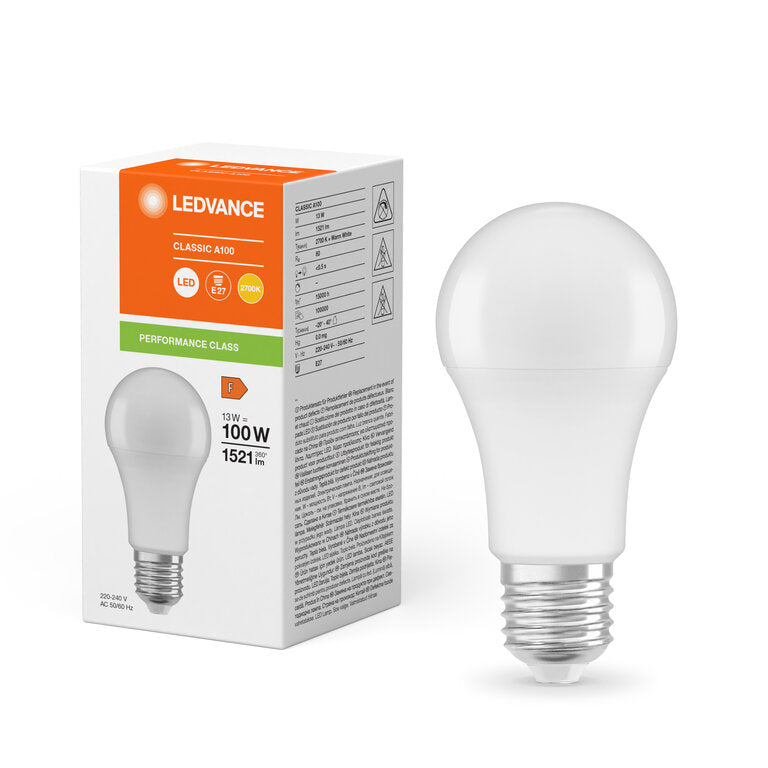 Osram / Ledvance LED Classic A matt 200° Performance 13-100W/827 warmweiß 1521lm E27 220-240V