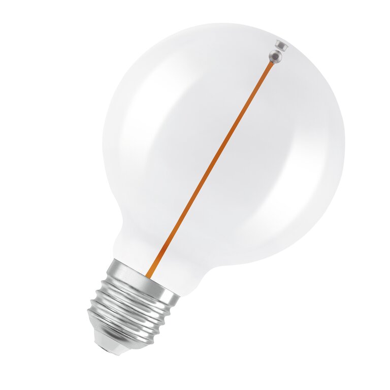 Osram / Ledvance LED Filament Vintage 1906 Globe G95 klar 320° 2,2-16W/827 warmweiß 150lm E27 220-240V