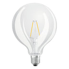 Osram / Ledvance LED Filament Globe G125 klar 300° Performance 2,5-25W/827 warmweiß 250lm E27 220-240V