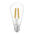 Osram / Ledvance LED Filament Edison klar 320° Superior 3,8-60W/830 warmweiß 806lm E27 220-240V