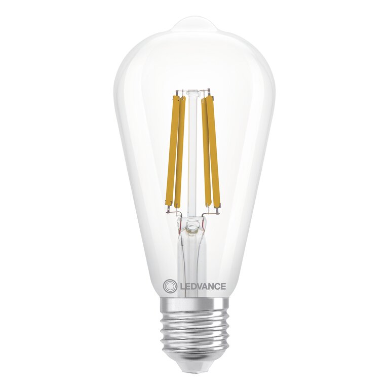 Osram / Ledvance LED Filament Edison klar 320° Superior 3,8-60W/830 warmweiß 806lm E27 220-240V