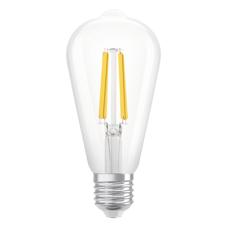 Osram / Ledvance LED Filament Edison klar 320° Superior 3,8-60W/830 warmweiß 806lm E27 220-240V