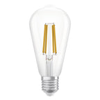 Osram / Ledvance LED Filament Edison klar 320° Superior 3,8-60W/830 warmweiß 806lm E27 220-240V