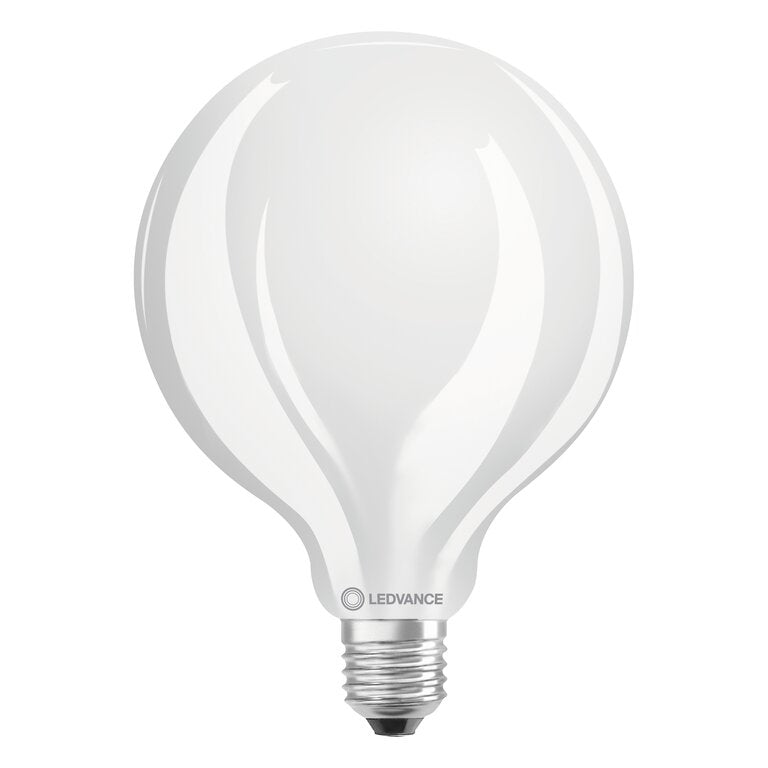 Osram / Ledvance LED Filament Globe G95 matt 300° Performance 11-100W/827 warmweiß 1521lm E27 220-240V dimmbar
