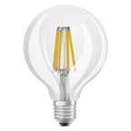 Osram / Ledvance LED Filament Globe G95 klar 300° Superior 11-100W/940 kaltweiß 1521lm E27 220-240V dimmbar
