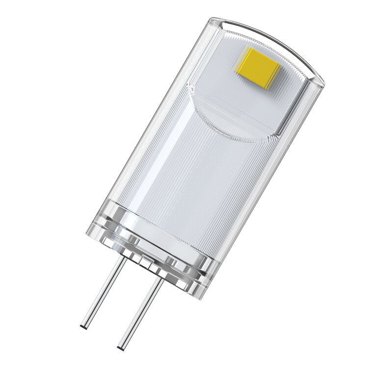 Osram / Ledvance LED Pin klar 320° 0,6-5W/827 warmweiß 55lm G4 12V
