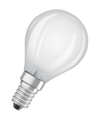 Osram / Ledvance LED Filament Tropfen P matt 300° Superior 3,4-40W/940 kaltweiß 470lm E14 220-240V dimmbar