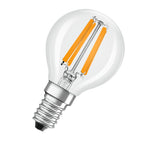 Osram / Ledvance LED Filament Tropfen P klar 300° Superior 4,2-40W/927 warmweiß 470lm E14 220-240V dimmbar