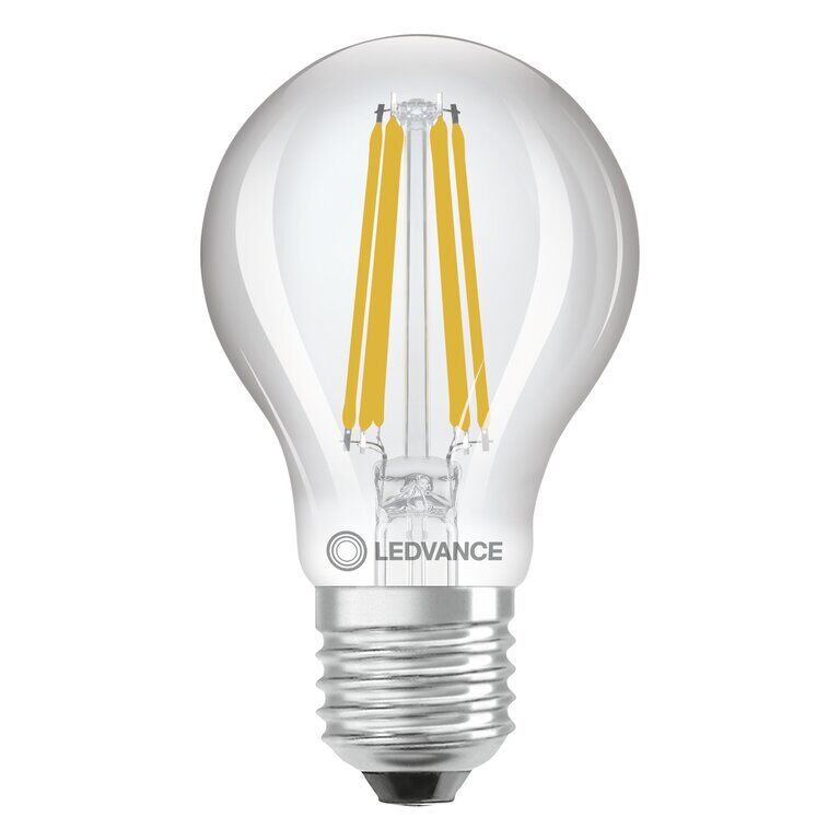 Osram / Ledvance LED Filament Classic A klar 300° Superior 4,3-60W/827 warmweiß 806lm E27 220-240V dimmbar