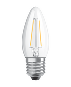 Osram / Ledvance LED Filament Kerze B klar 300° Performance 4,8-40W/827 warmweiß 470lm E27 220-240V dimmbar