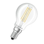 Osram / Ledvance LED Filament Tropfen P klar 320° Performance 4,8-40W/827 warmweiß 470lm E14 220-240V dimmbar