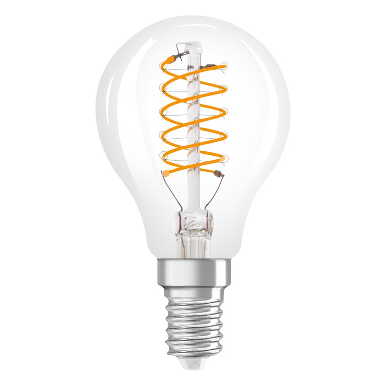 Osram / Ledvance LED Filament Vintage 1906 Classic P klar 320° 4,8-40W/827 warmweiß 470lm E14 220-240V dimmbar