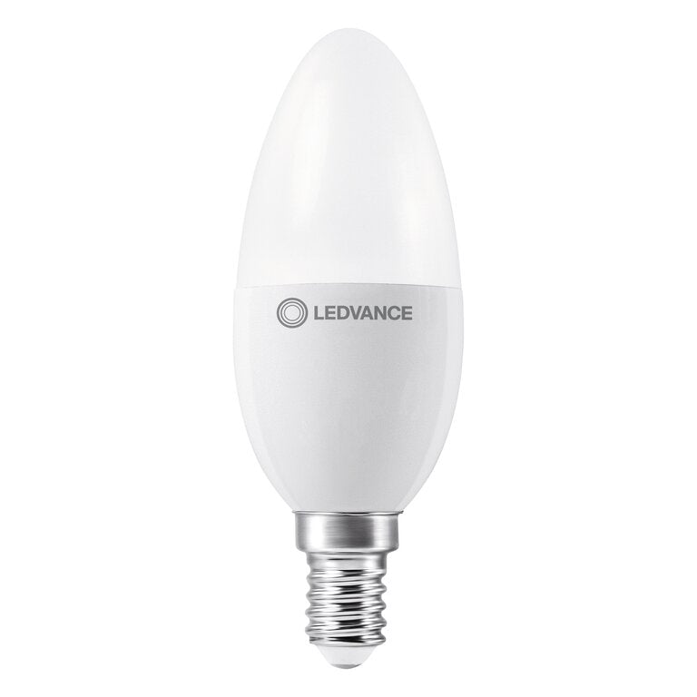 Osram / Ledvance LED Kerze B matt 200° Superior 7,3-60W/827 warmweiß 806lm E14 220-240V