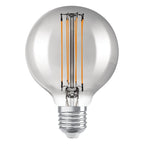 Osram / Ledvance LED Filament Vintage 1906 Globe G80 rauchig 320° 11-42W/818 extra warmweiß 500lm E27 220-240V dimmbar