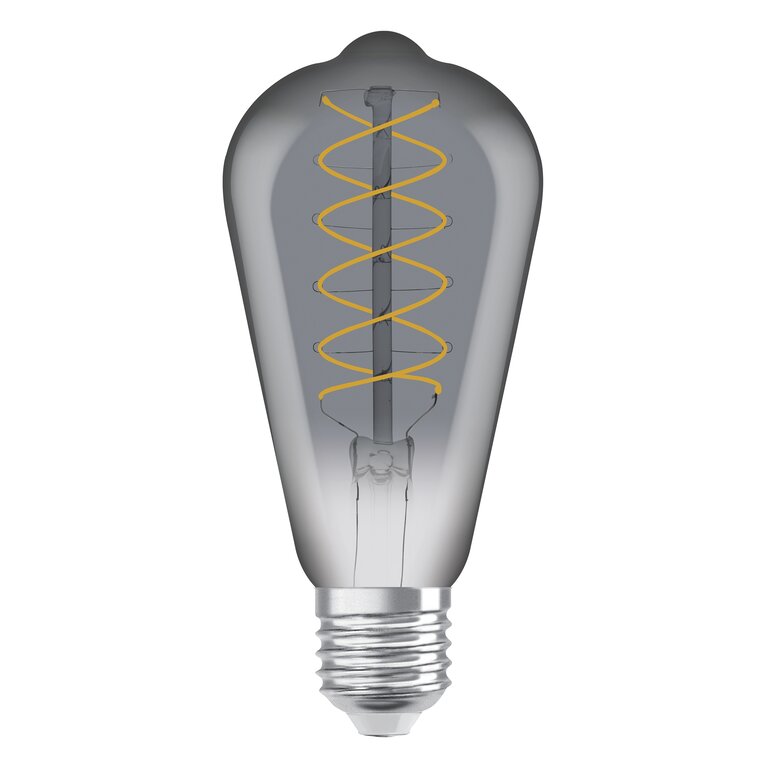 Osram / Ledvance LED Filament Vintage 1906 Edison rauchig 320° 7,8-30W/818 extra warmweiß 360lm E27 220-240V dimmbar