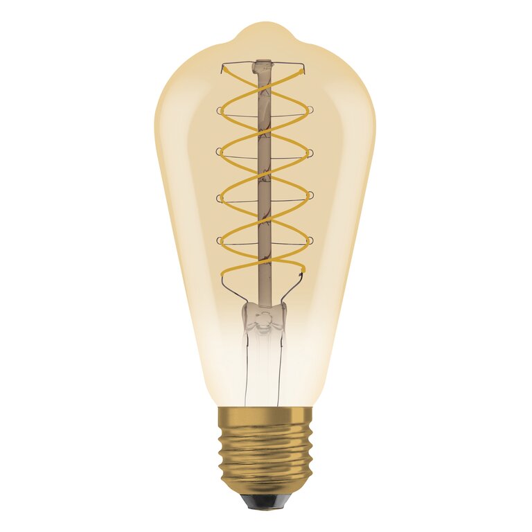 Osram / Ledvance LED Filament Vintage 1906 Edison gold 320° 7-48W/822 extra warmweiß 600lm E27 220-240V dimmbar
