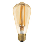 Osram / Ledvance LED Filament Vintage 1906 Edison gold 320° 5,8-40W/822 extra warmweiß 470lm E27 220-240V dimmbar