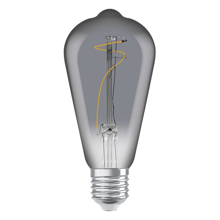 Osram / Ledvance LED Filament Vintage 1906 Edison rauchig 320° 3,4-10W/818 extra warmweiß 100lm E27 220-240V