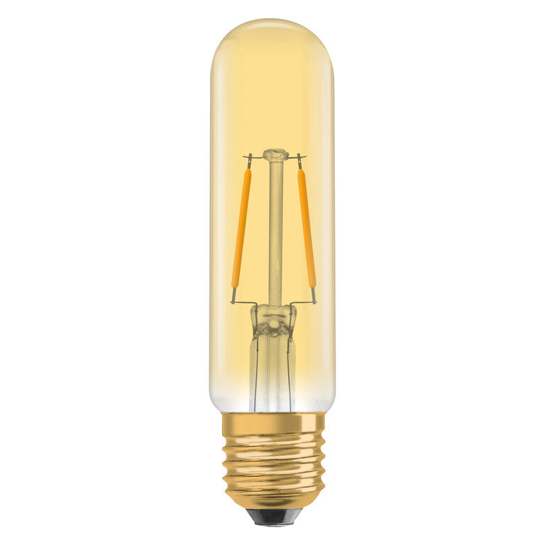 Osram / Ledvance LED Filament Vintage 1906 Tubular gold 300° 2,5-20W/820 extra warmweiß 200lm E27 220-240V