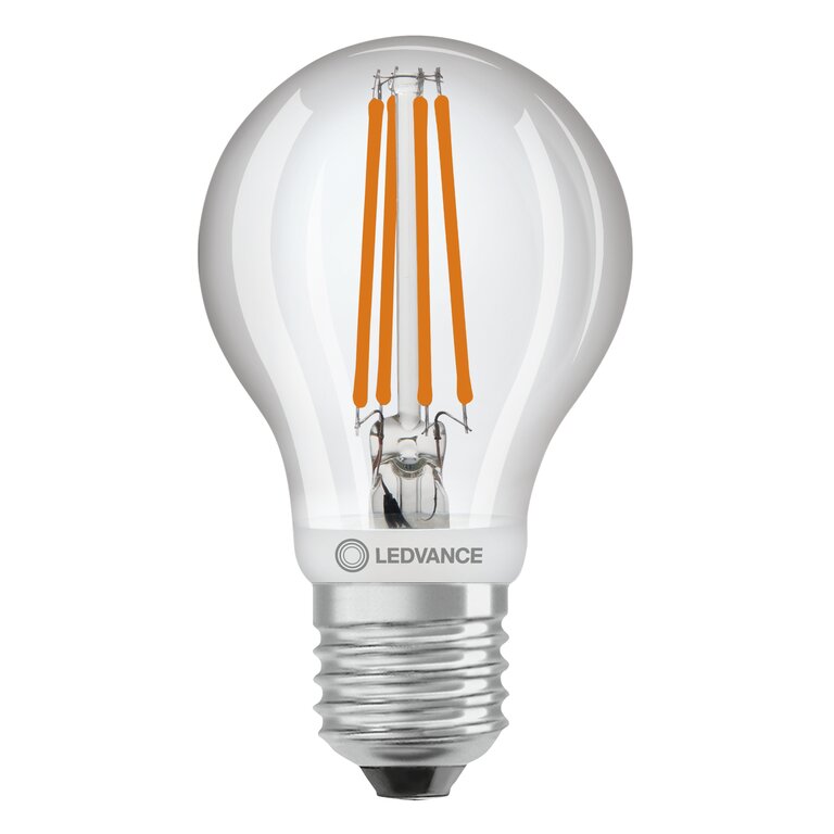 Osram / Ledvance LED Filament Classic A klar 320° Superior MotionSensor 7,3-60W/827 warmweiß 806lm E27 220-240V