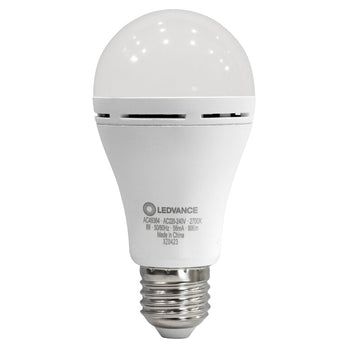 Osram / Ledvance LED Classic A matt 180° Rechargeable 8-60W/827 warmweiß 806lm E27 AC/DC 220-240V