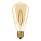Osram / Ledvance LED Filament Vintage 1906 Edison ST klar 300° 7,2-60W/824 extra warmweiß 806lm E27 220-240V dimmbar