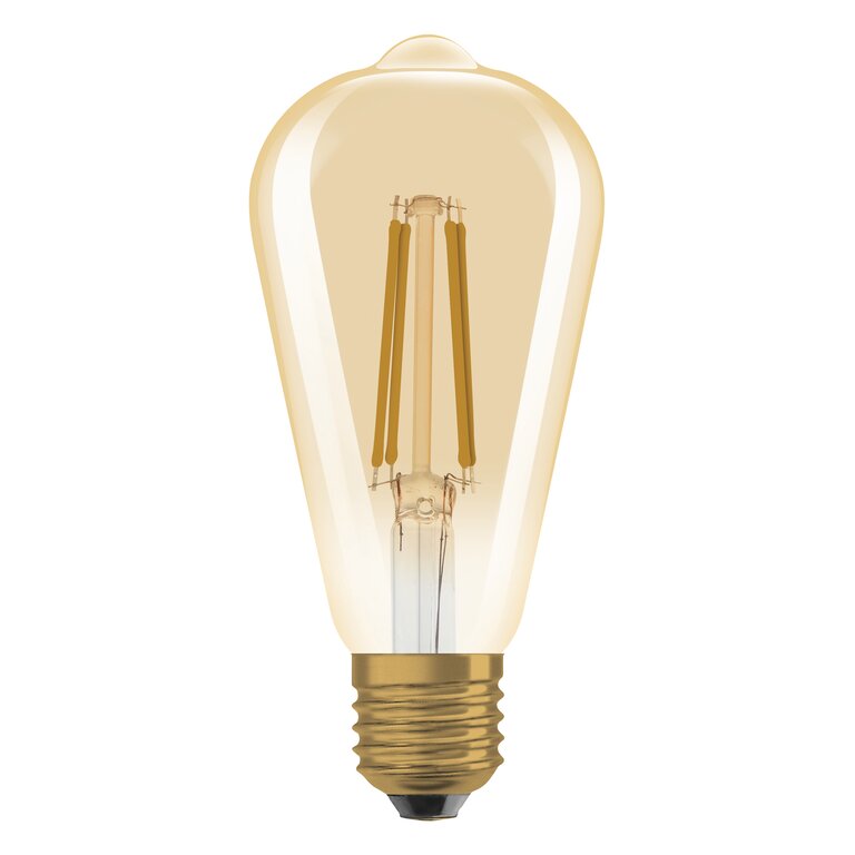 Osram / Ledvance LED Filament Vintage 1906 Edison ST klar 300° 7,2-60W/824 extra warmweiß 806lm E27 220-240V dimmbar