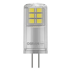 Osram / Ledvance LED Pin klar 320° 2-20W/840 kaltweiß 200lm G4 AC/DC 12V dimmbar