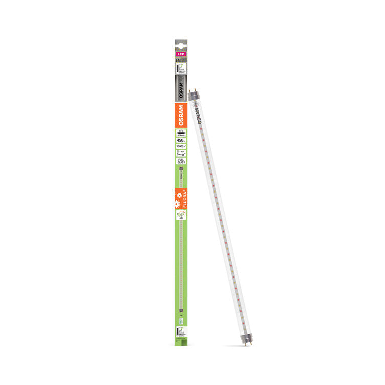 Osram / Ledvance LED Fluora Tube T8 100° Pflanzen 6,6-18W/825 450lm G13 KVG VVG AC 220-240V 590mm