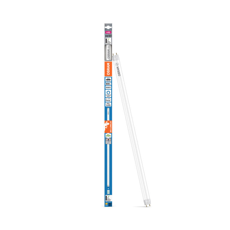 Osram / Ledvance LED Tube Bio-Lumilux T8 190° 6,6-18W/965 tageslichtweiß 800lm G13 KVG AC 220-240V 590mm