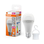 Osram / Ledvance LED Classic A matt 180° Rechargeable 8-60W/840 kaltweiß 806lm E27 AC/DC 220-240V