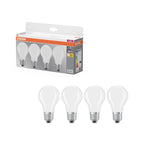 Osram / Ledvance LED Filament Base Classic A matt 300° 7-60W/827 warmweiß 806lm E27 220-240V 4er Pack