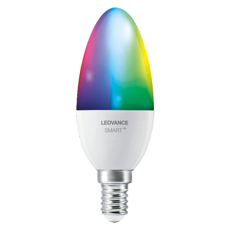 Osram / Ledvance LED Smart+ Multicolor Kerze B matt 200° 4,9-40W/827…865 RGBW einstellbar 470lm E14 220-240V dimmbar