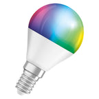 Osram / Ledvance LED Smart+ Multicolor Tropfen P matt 200° 4,9-40W/827…865 RGBW einstellbar 470lm E14 220-240V dimmbar