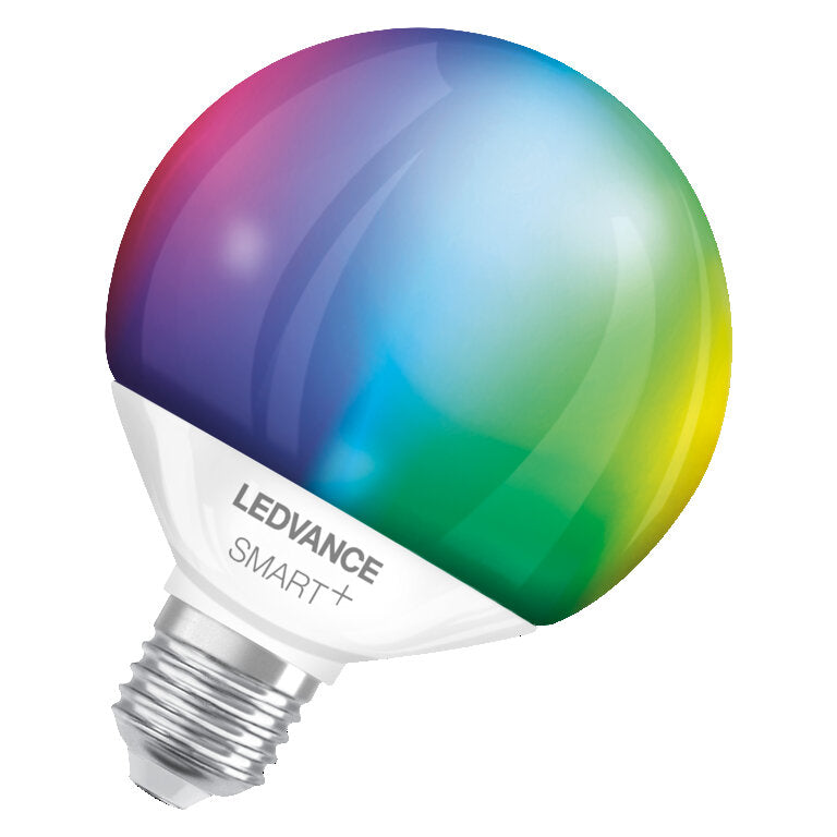 Osram / Ledvance LED Smart+ Multicolor Globe G95 matt 220° 14-100W/827…865 RGBW einstellbar 1521lm E27 220-240V dimmbar
