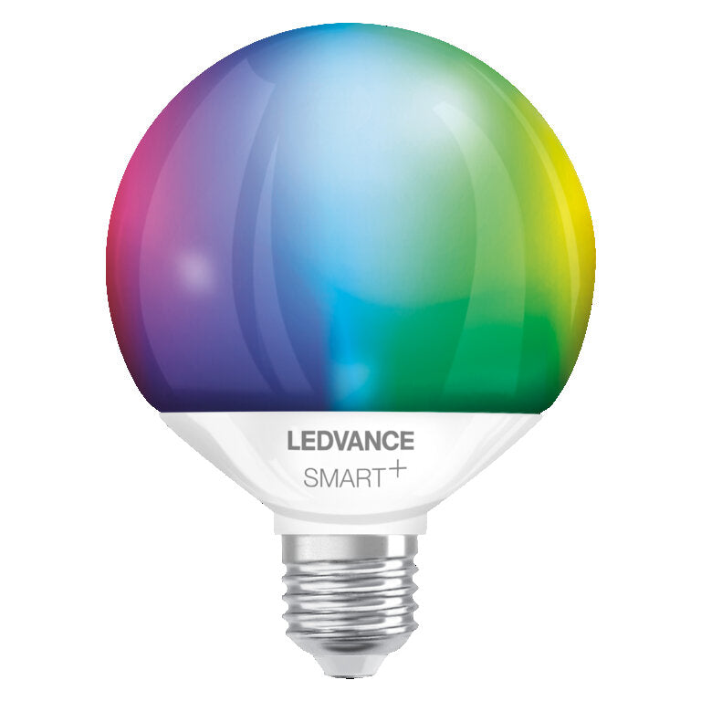 Osram / Ledvance LED Smart+ Multicolor Globe G95 matt 220° 14-100W/827…865 RGBW einstellbar 1521lm E27 220-240V dimmbar