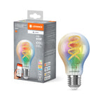 Osram / Ledvance LED Filament Smart+ Multicolor Classic A klar 320° 4,8-40W/827…865 RGBW einstellbar 470lm E27 220-240V dimmbar