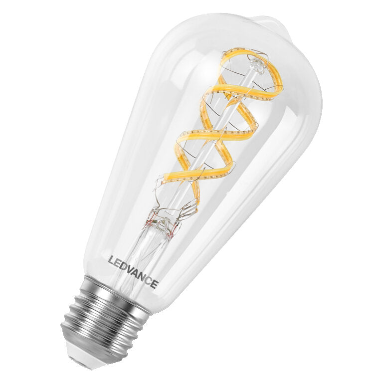 Osram / Ledvance LED Filament Smart+ Multicolor Edison ST klar 320° 4,8-40W/827…865 RGBW einstellbar 470lm E27 220-240V dimmbar